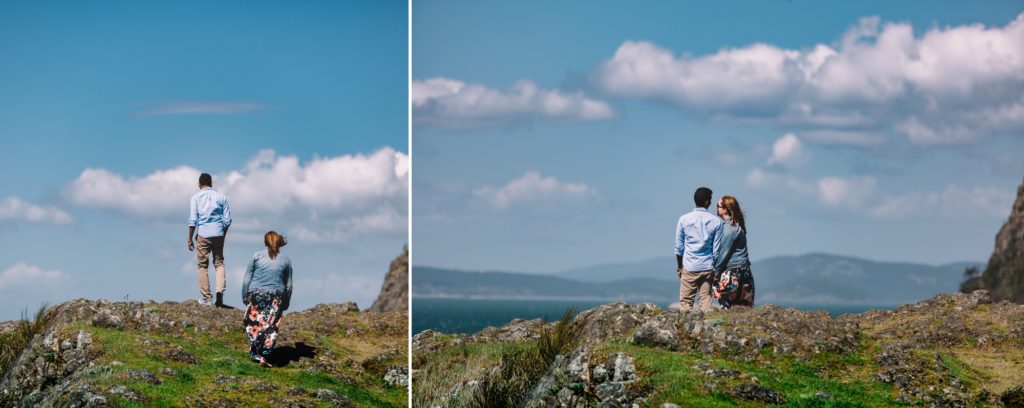 Rosario Beach engagement Session