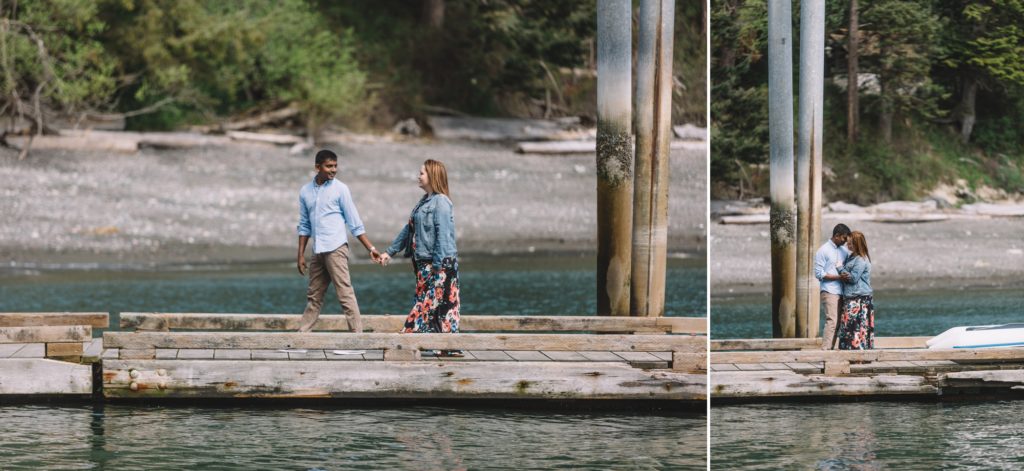 washington Coast engagement session